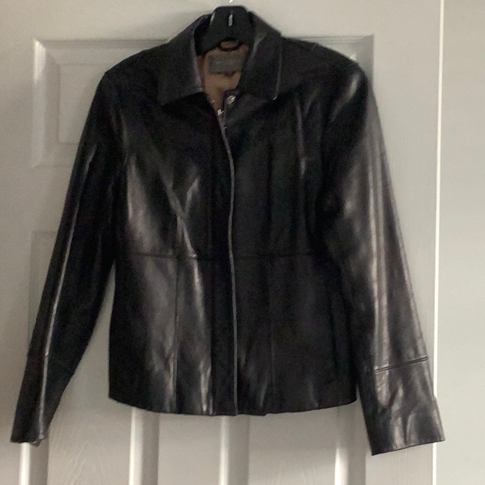 Ann Taylor leather jacket